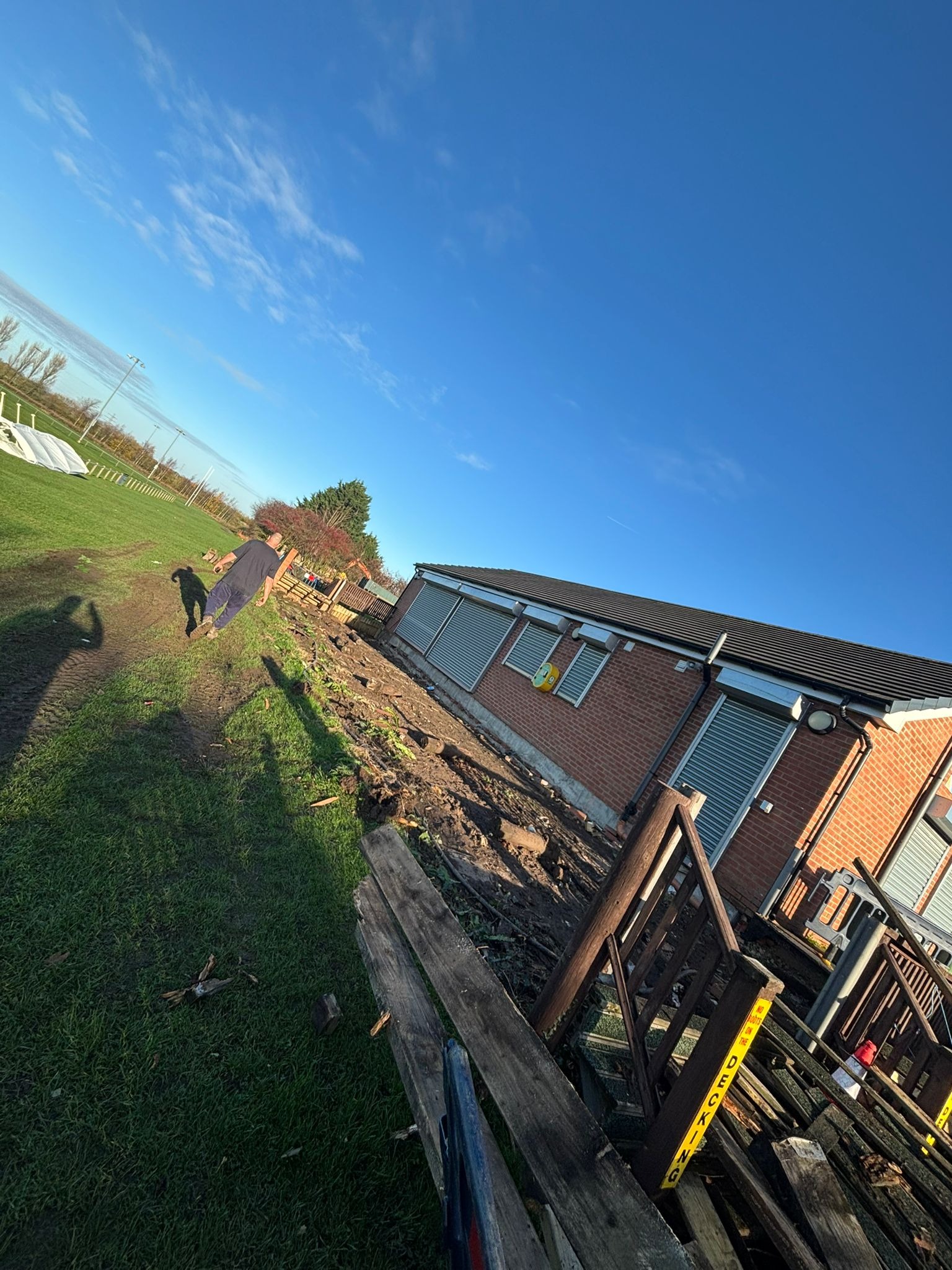 We're raising funds to improve our outside decking area campaign photo, 4 of 6