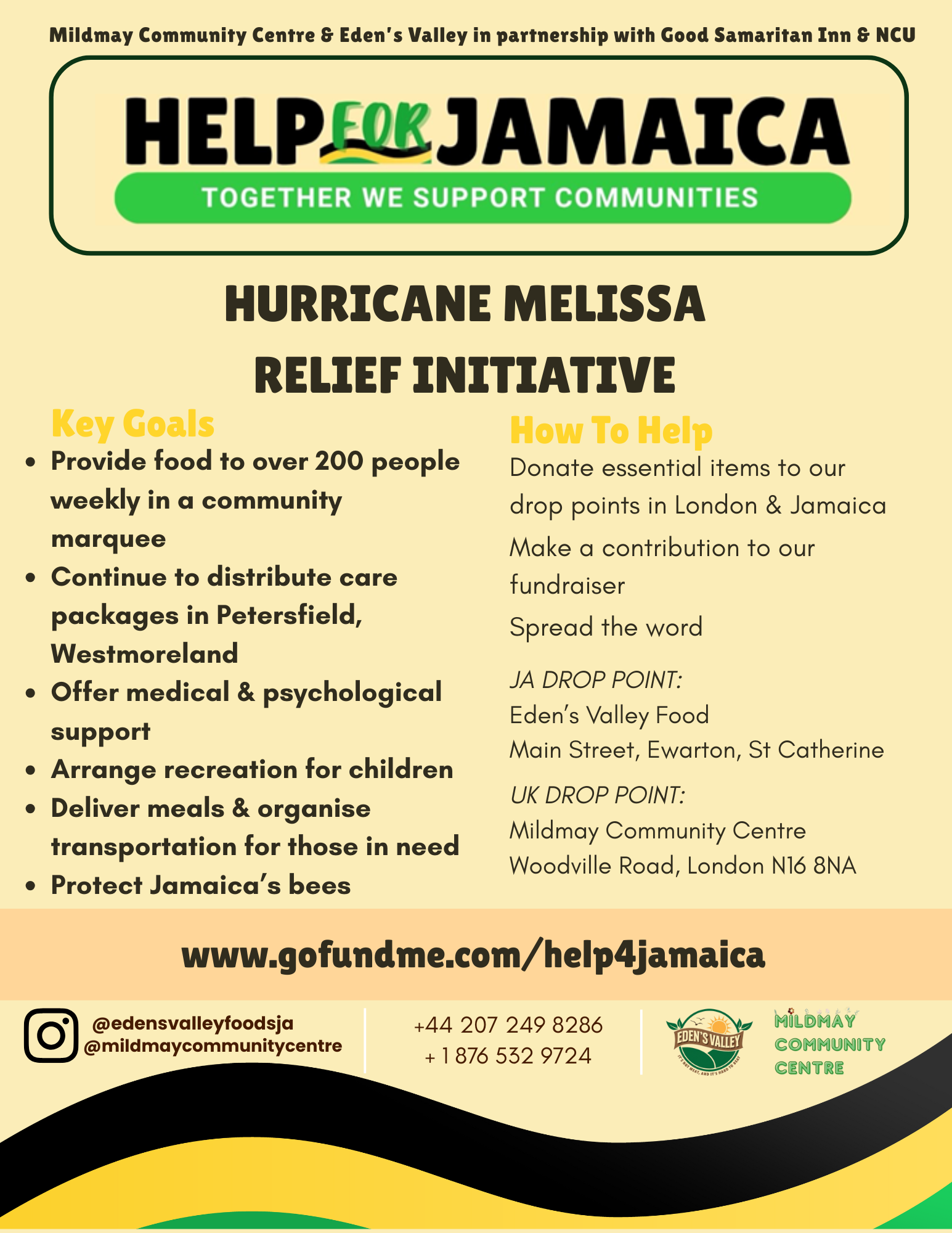 Help For Jamaica: Community Led Urgent Food Drive campaign photo, 4 of 7