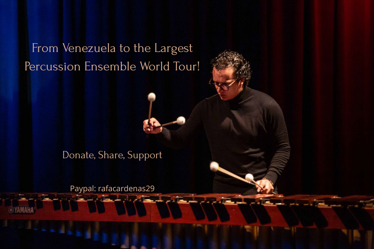 From Venezuela to the Largest Percussion Ensemble World Tour campaign photo, 4 of 8