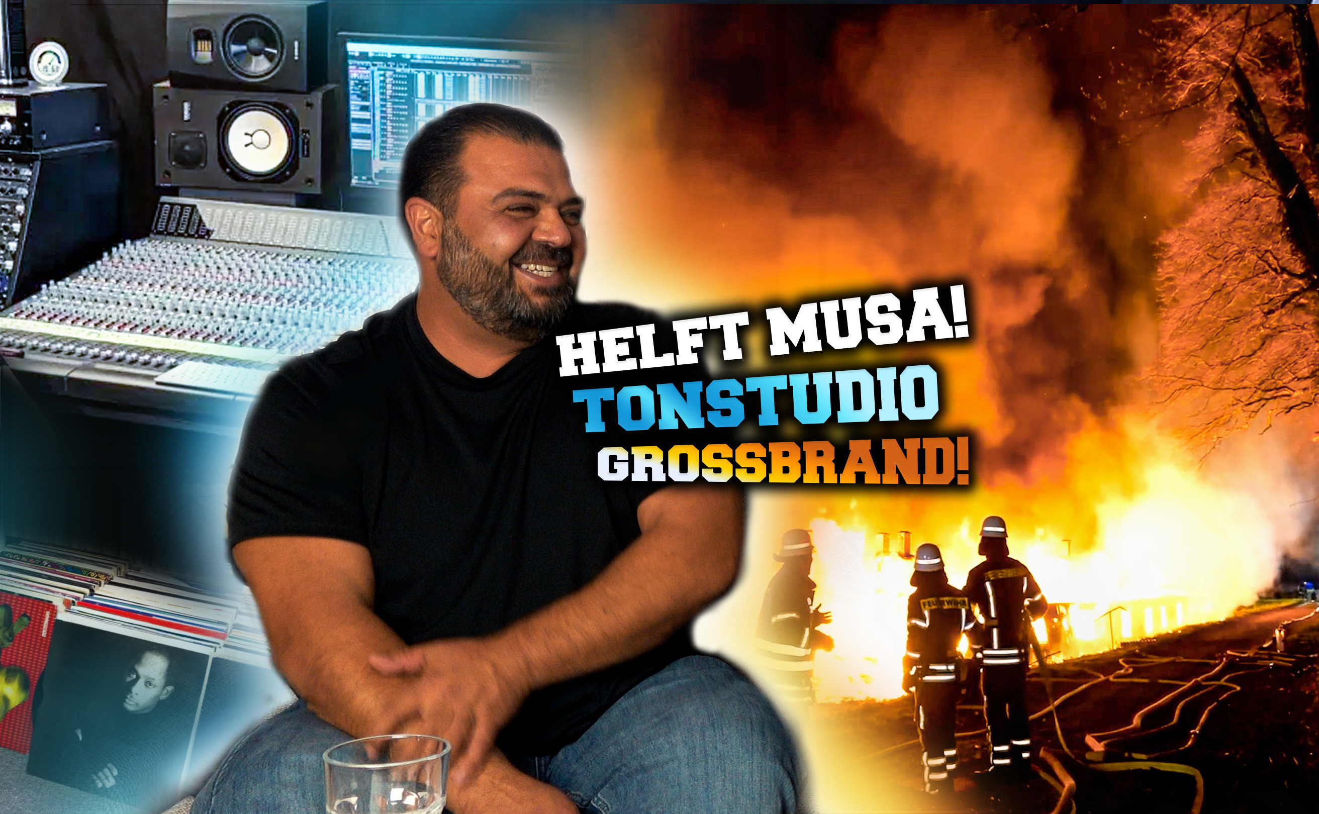 Helft Musa! - Alles verloren nach Tonstudio-Großbrand! campaign photo, 2 of 8