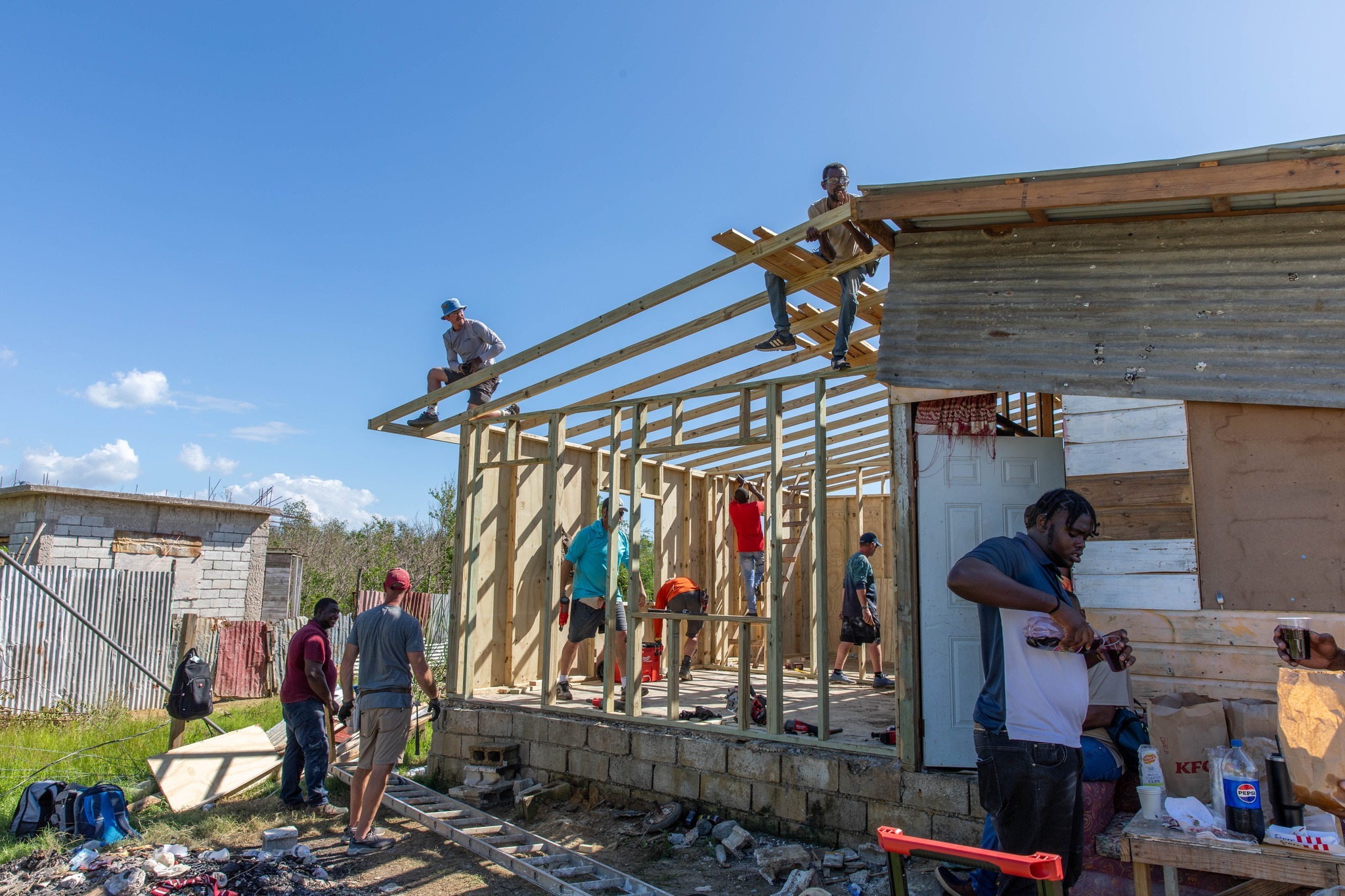 coming together to rebuild Jamaica! campaign photo, 2 of 4