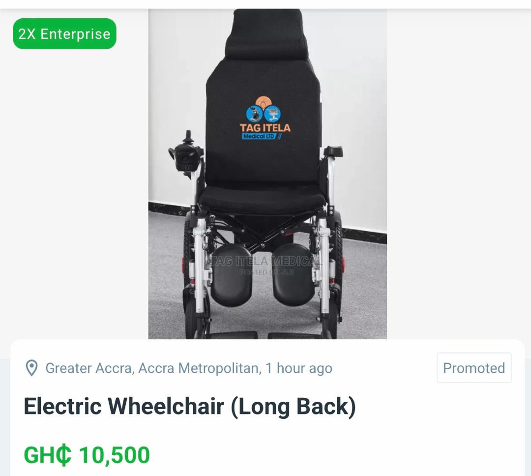 Support needed for electric wheelchair to improve mobility & campaign photo, 6 of 7