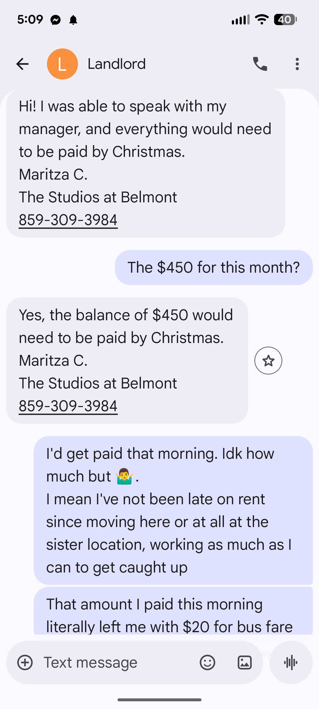 Help me not get evicted on Christmas campaign photo, 5 of 7