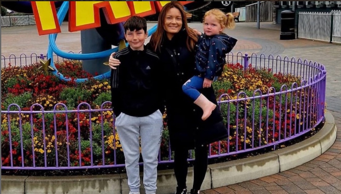 Incredible woman fights bone cancer whilst raising a family. campaign photo, 4 of 8