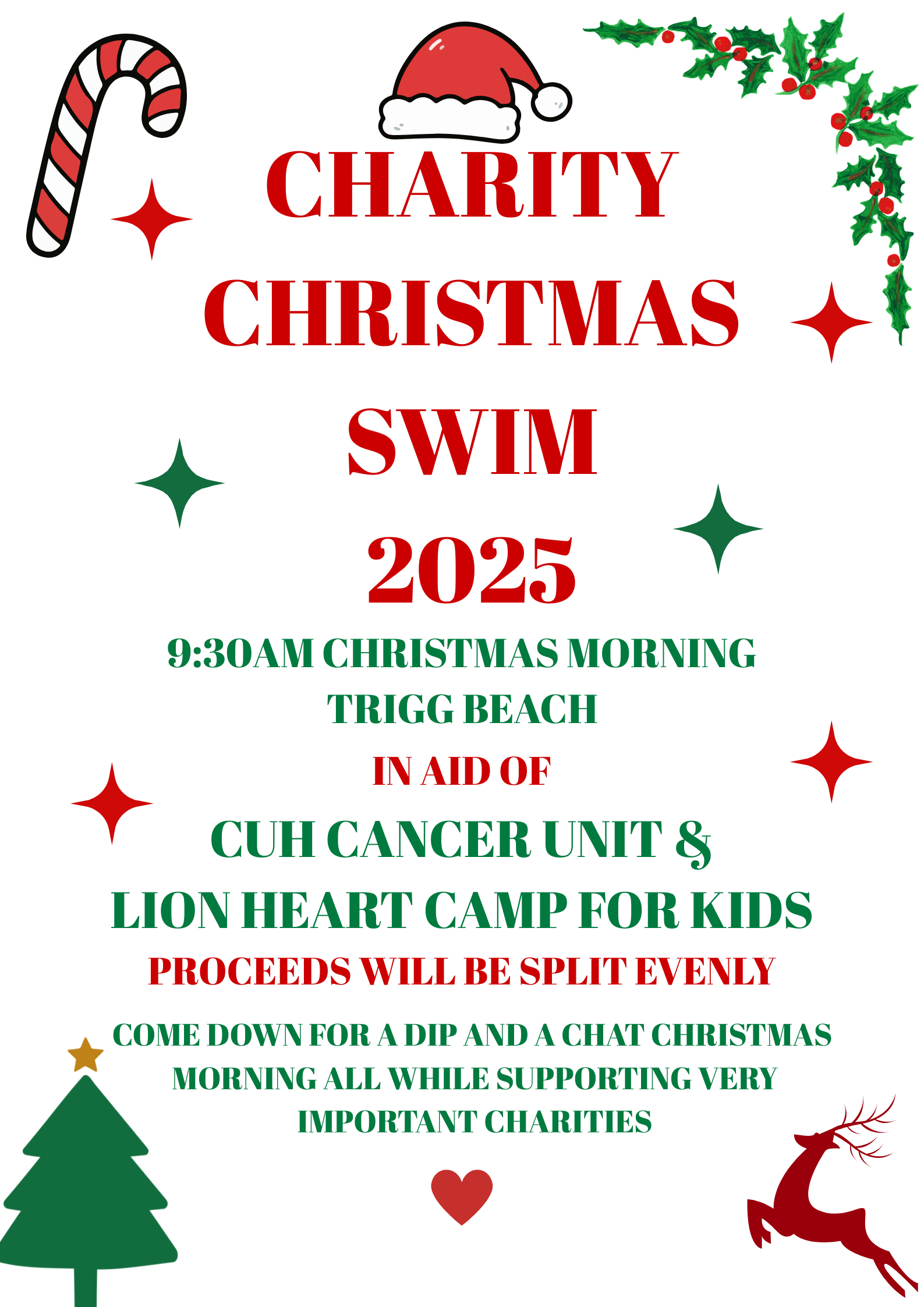 Charity Christmas Swim 2025 - Trigg Beach campaign photo, 2 of 4