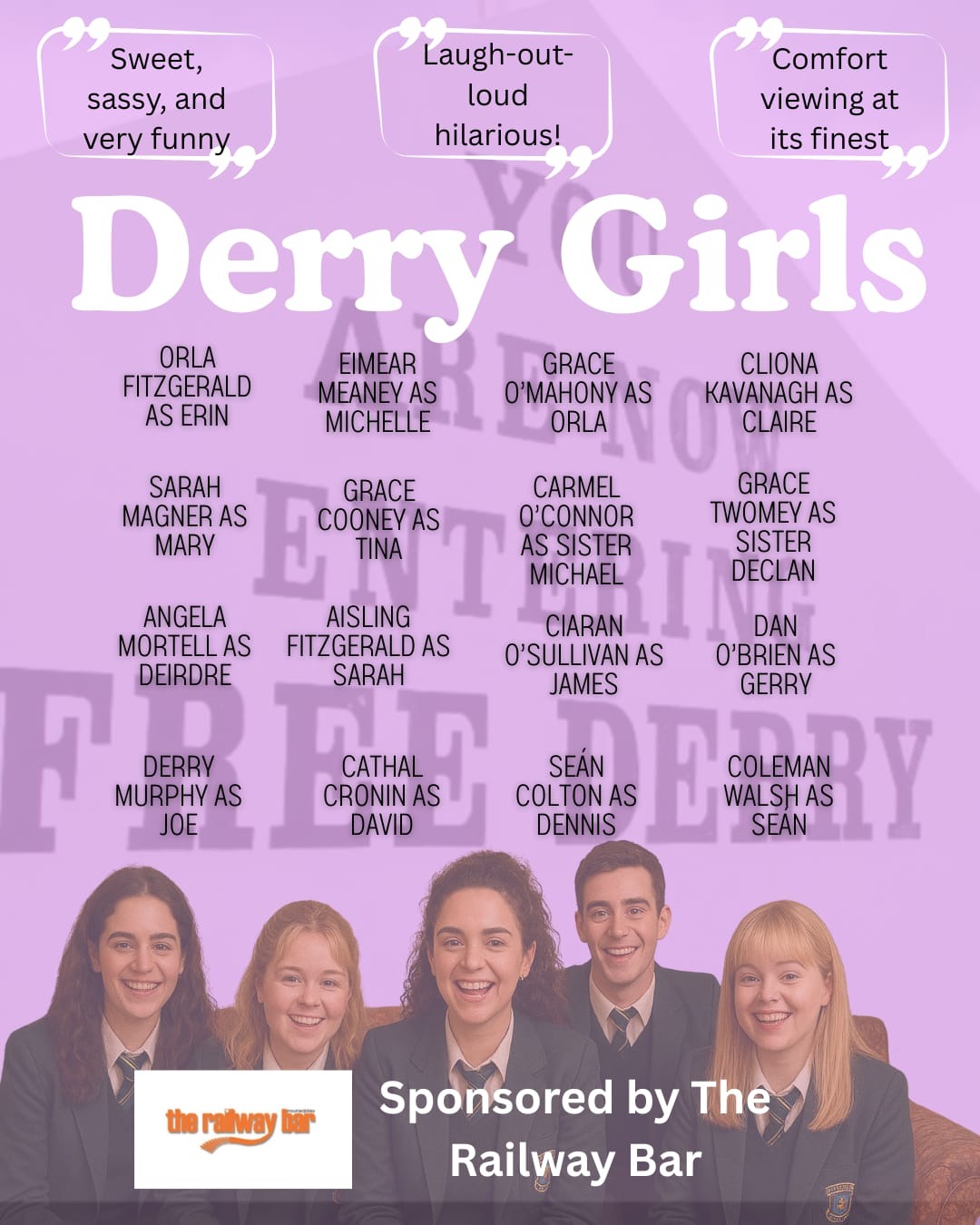 Mourneabbey Movie Awards - The Cast of Derry Girls campaign photo, 4 of 5