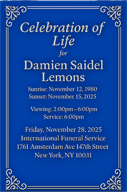 In Memory of Damien Lemons: Support His Loved Ones campaign photo, 2 of 4