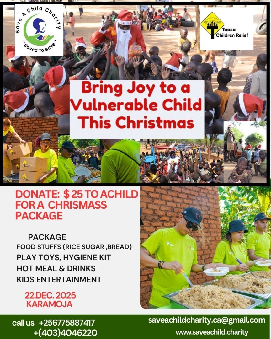 CHRISTMAS OUT-REACH donation to children of Karamoja Uganda campaign photo, 5 of 6