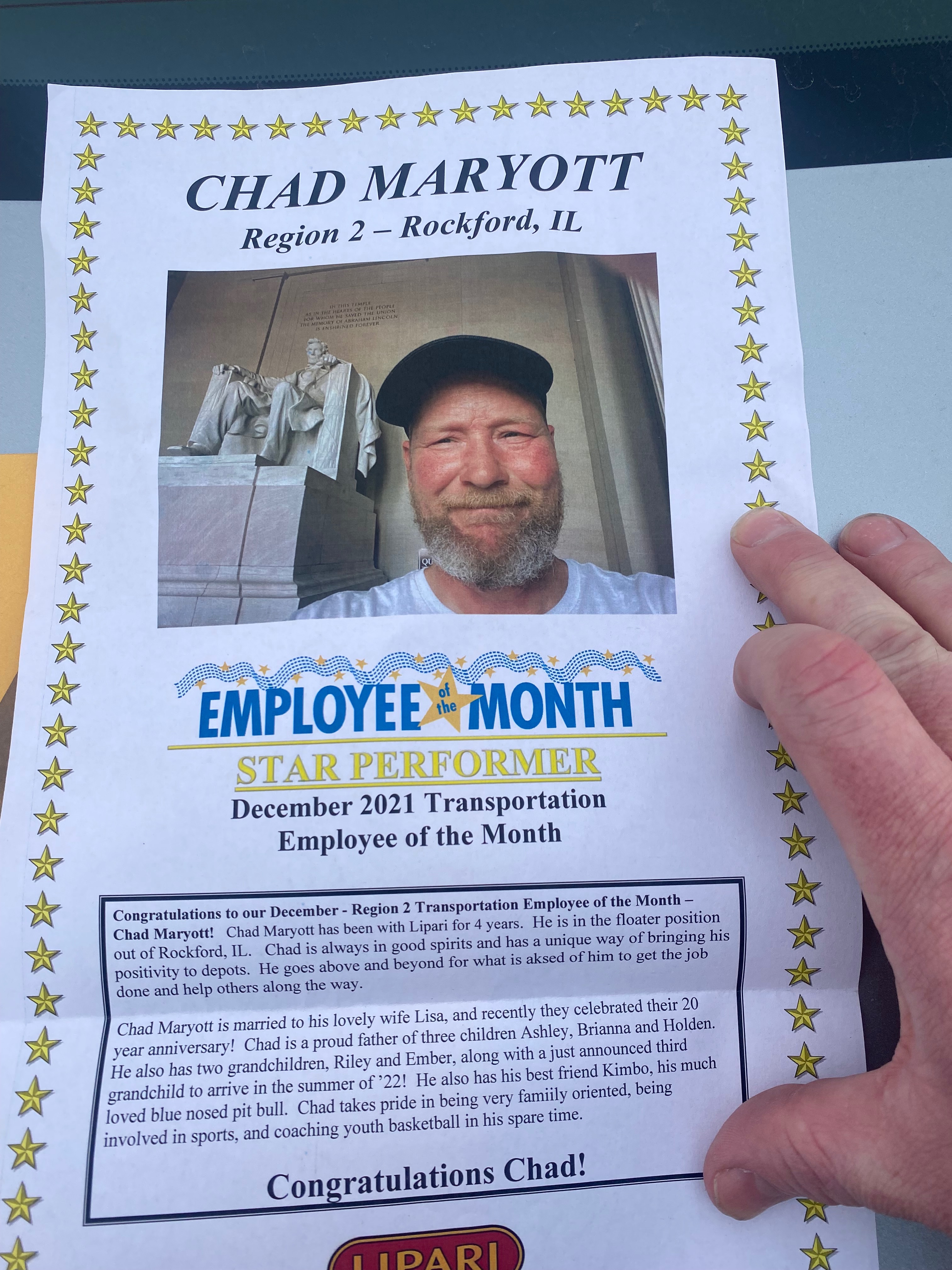 Support Chad Maryott’s Recovery campaign photo, 2 of 4