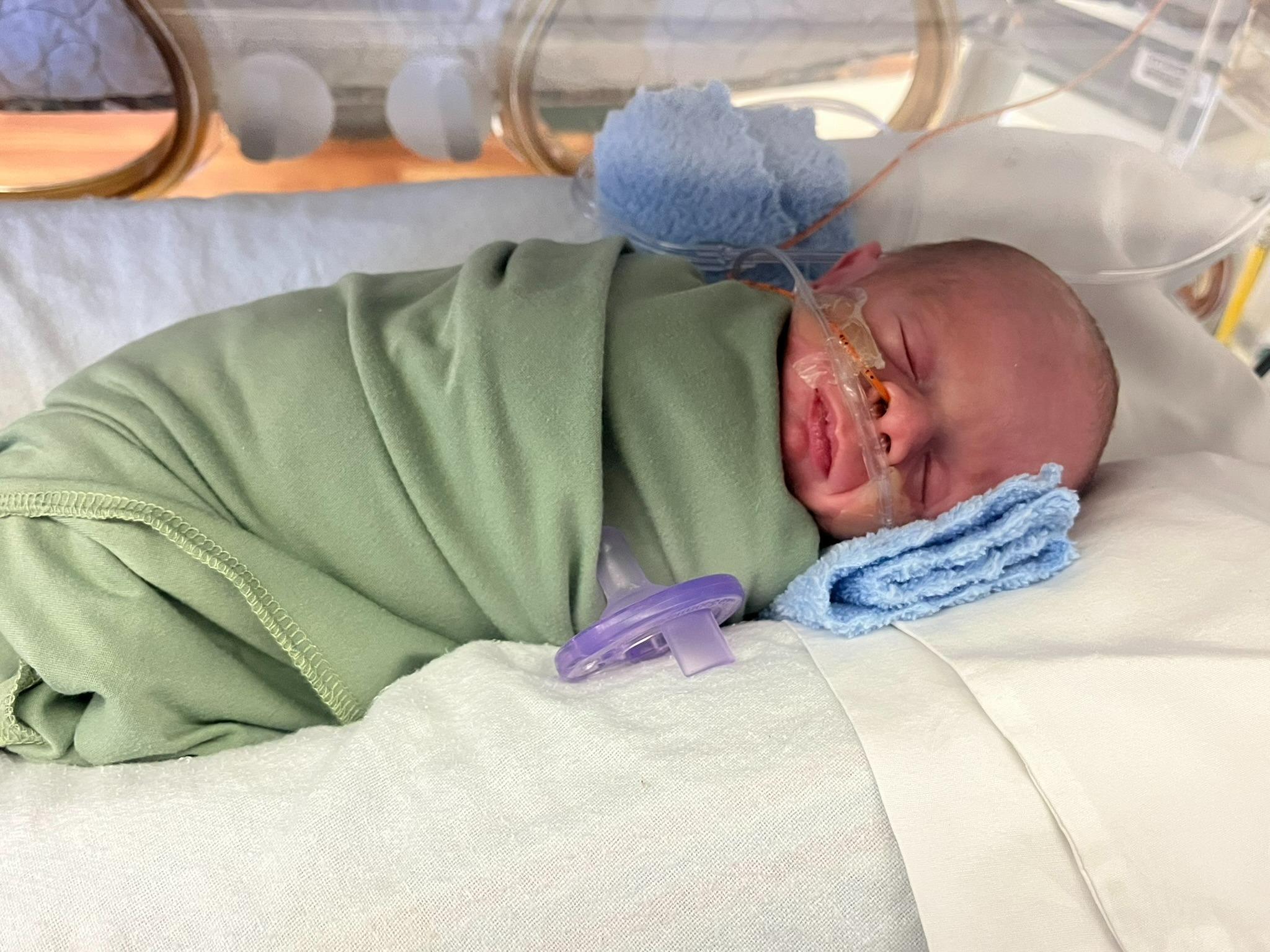 Support Baby Christopher Brent's NICU Journey campaign photo, 5 of 7