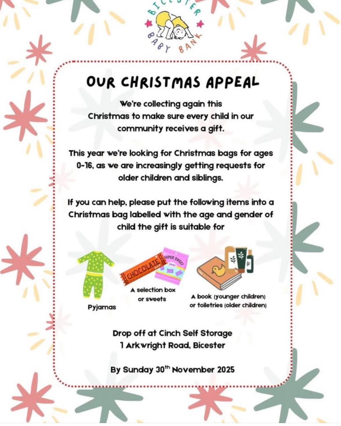 Christmas bag appeal campaign photo, 2 of 4