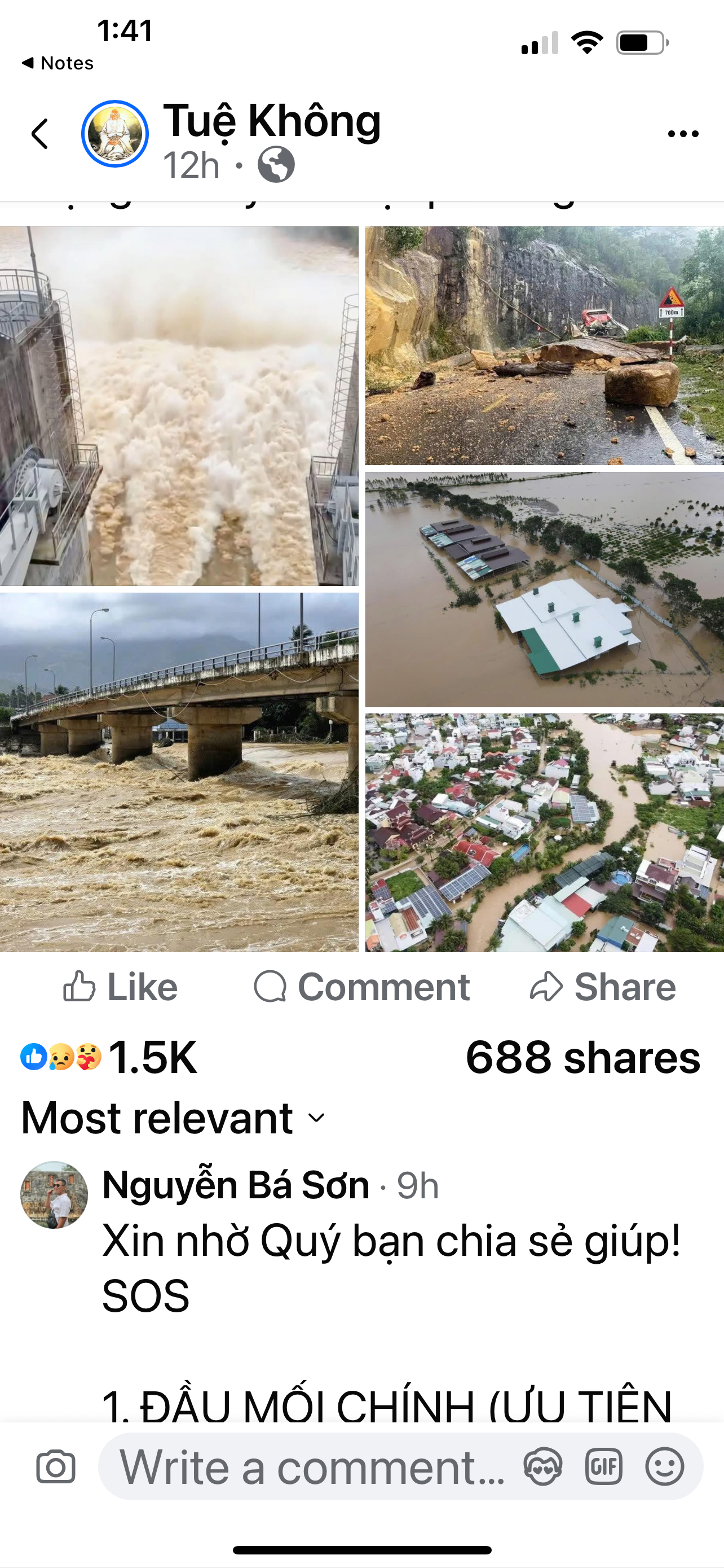 Help Linda Support Flood Victims in central Vietnam campaign photo, 4 of 6