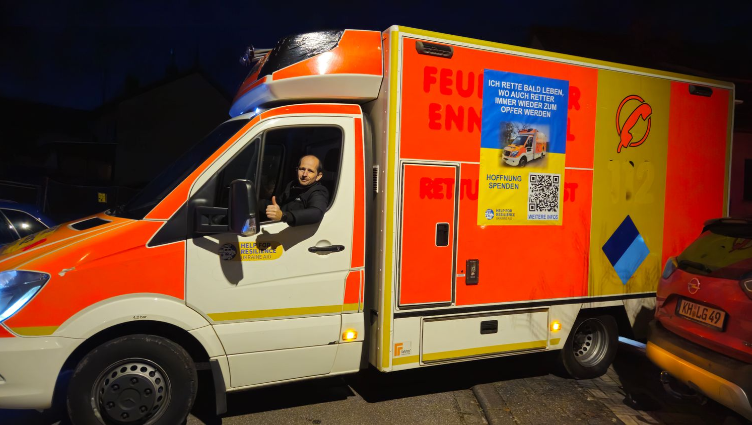 Rettungswagen für ukrainischen Rettungsdienst pinned link photo