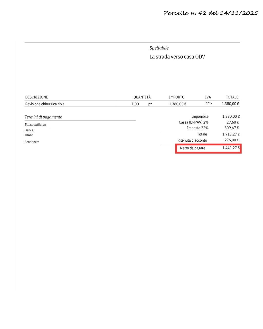 Circa 3.000€ DA PAGARE PER L'INTERVENTO ALLA ZAMPA DI ANNA campaign photo, 5 of 5