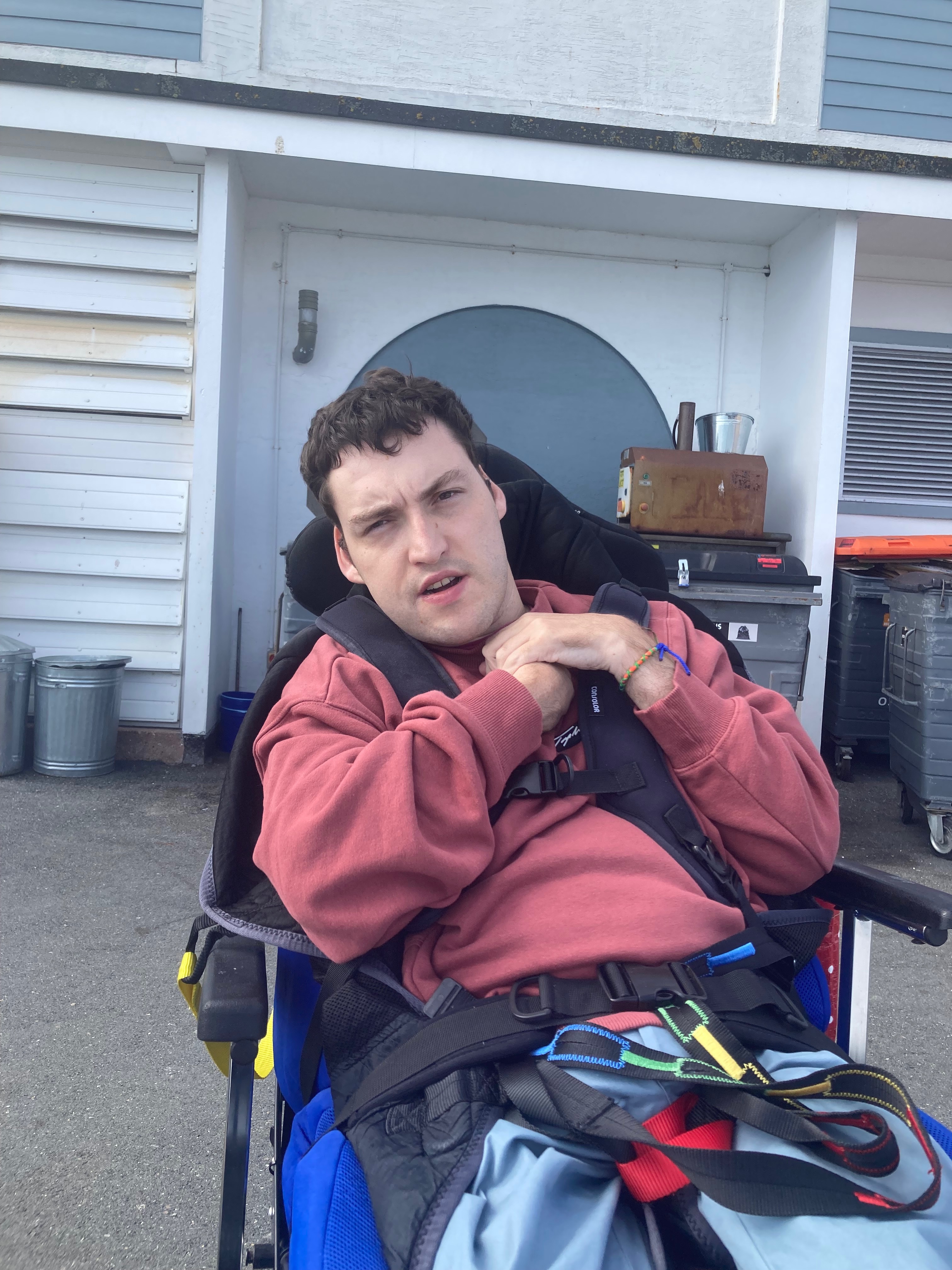 Freddie’s replacement wheelchair campaign photo, 5 of 6