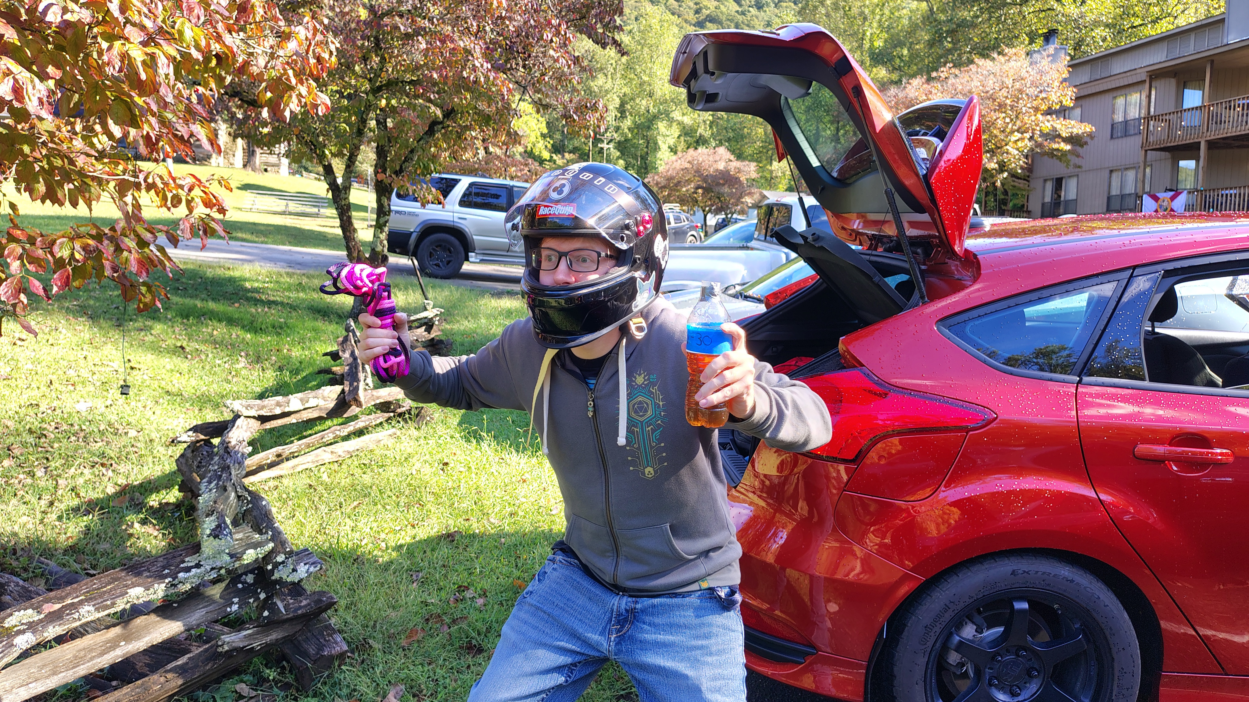 [GOAL MET] A deer took my car, job, and bones. campaign photo, 2 of 6