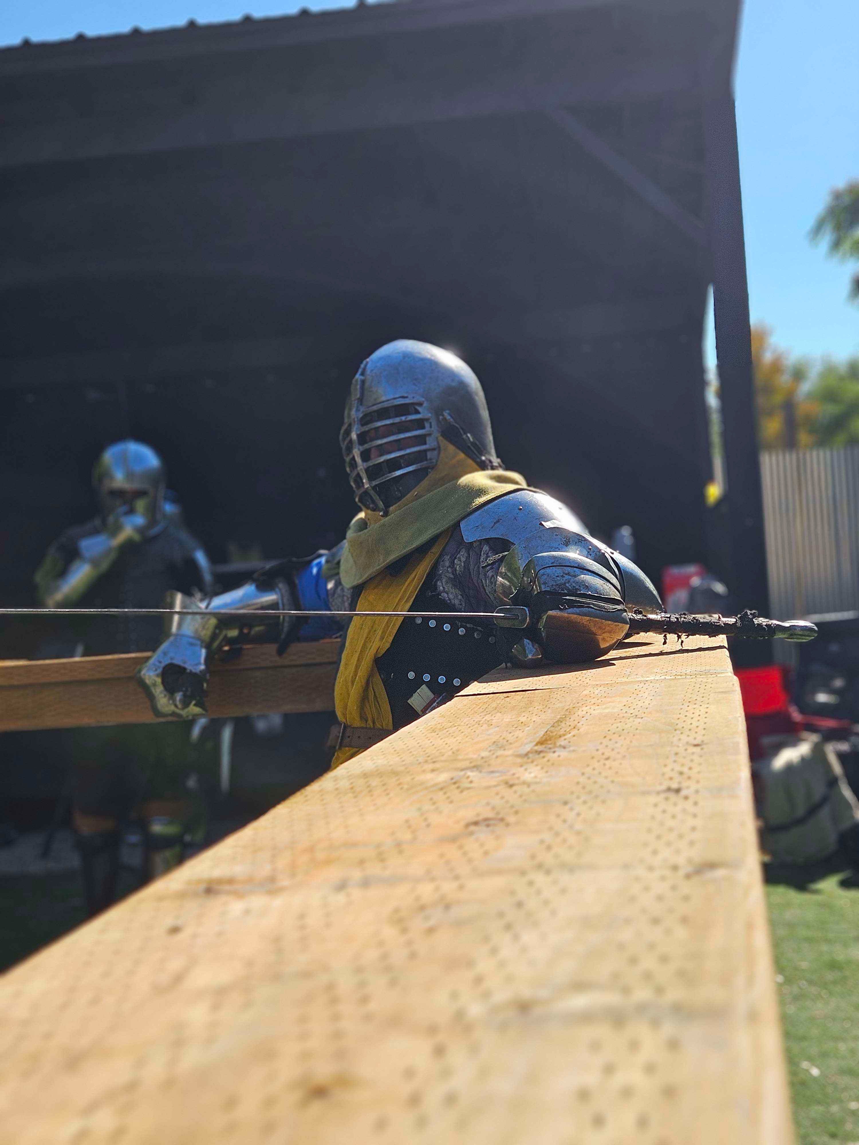 Help Clinton Compete in Medieval Armor Combat campaign photo, 2 of 8