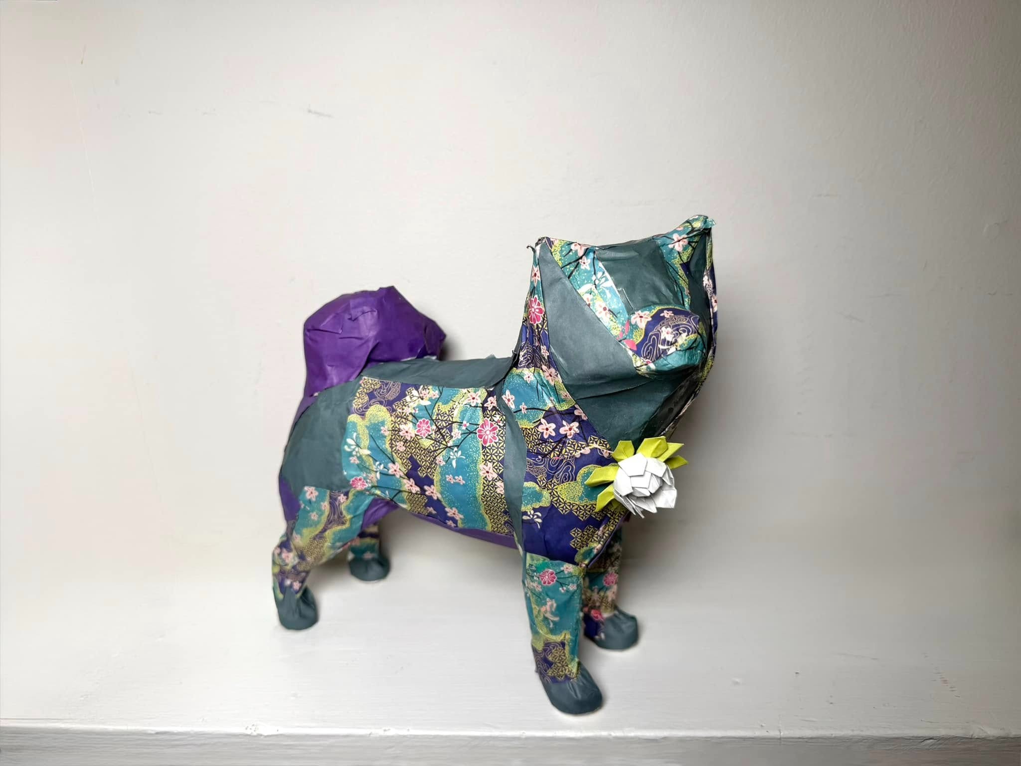 Hansu - Folds of Oragami Akita Artist April Zay for BEAR campaign photo, 2 of 3