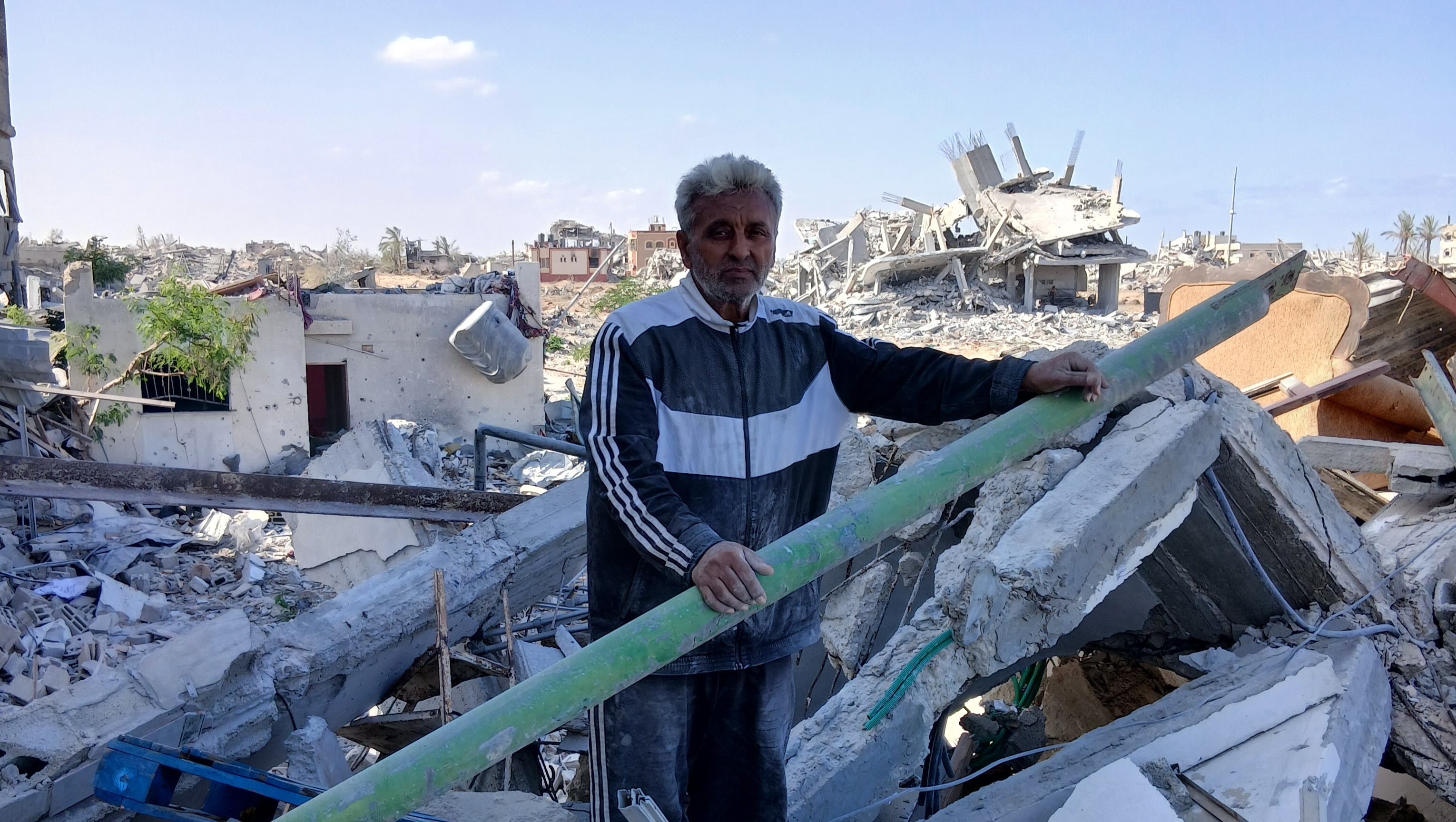 The devastated Gaza Strip photo