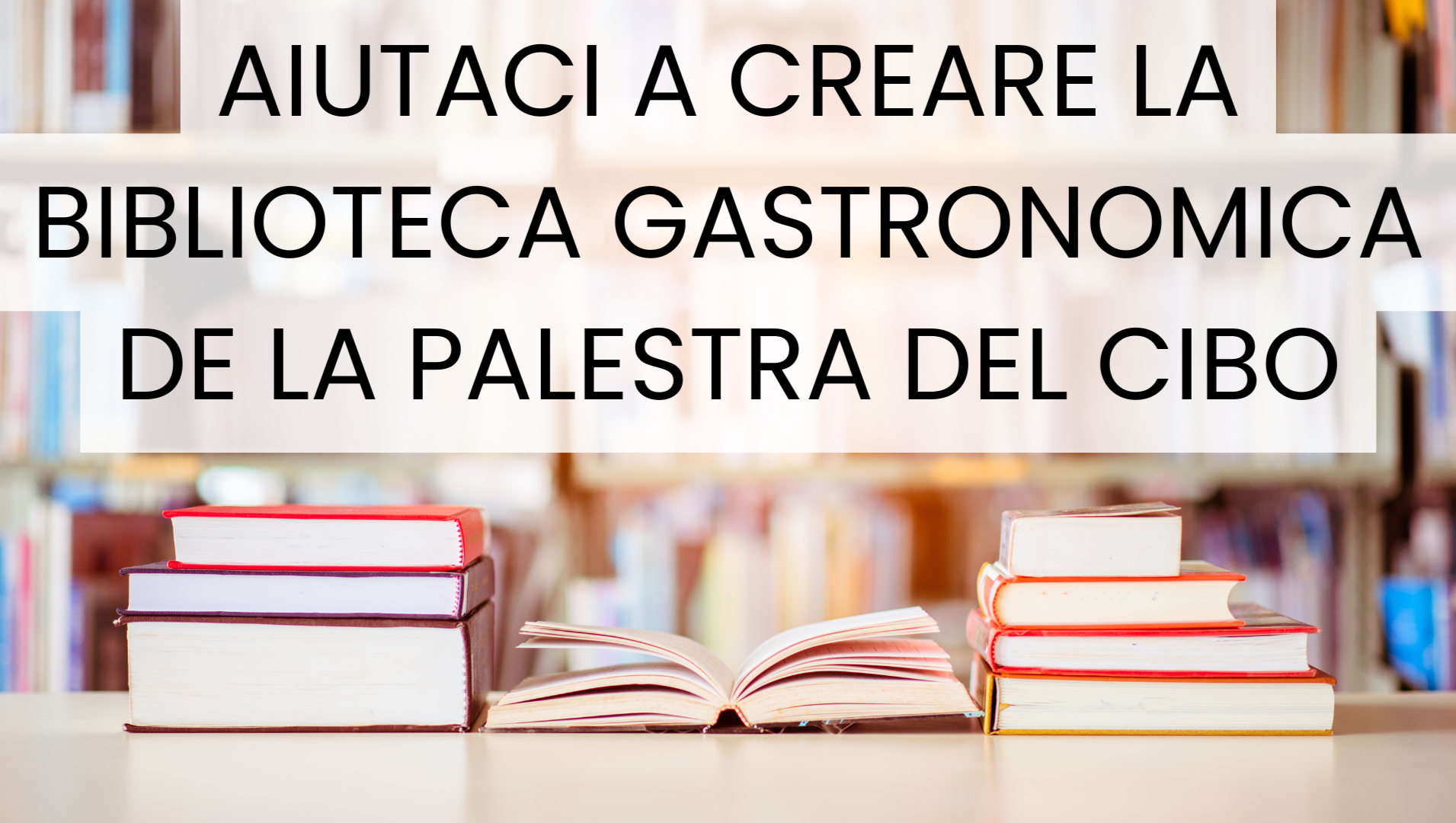 Fundraiser by La Palestra del Cibo - Scuola di Cucina - Torino : Nasce ...
