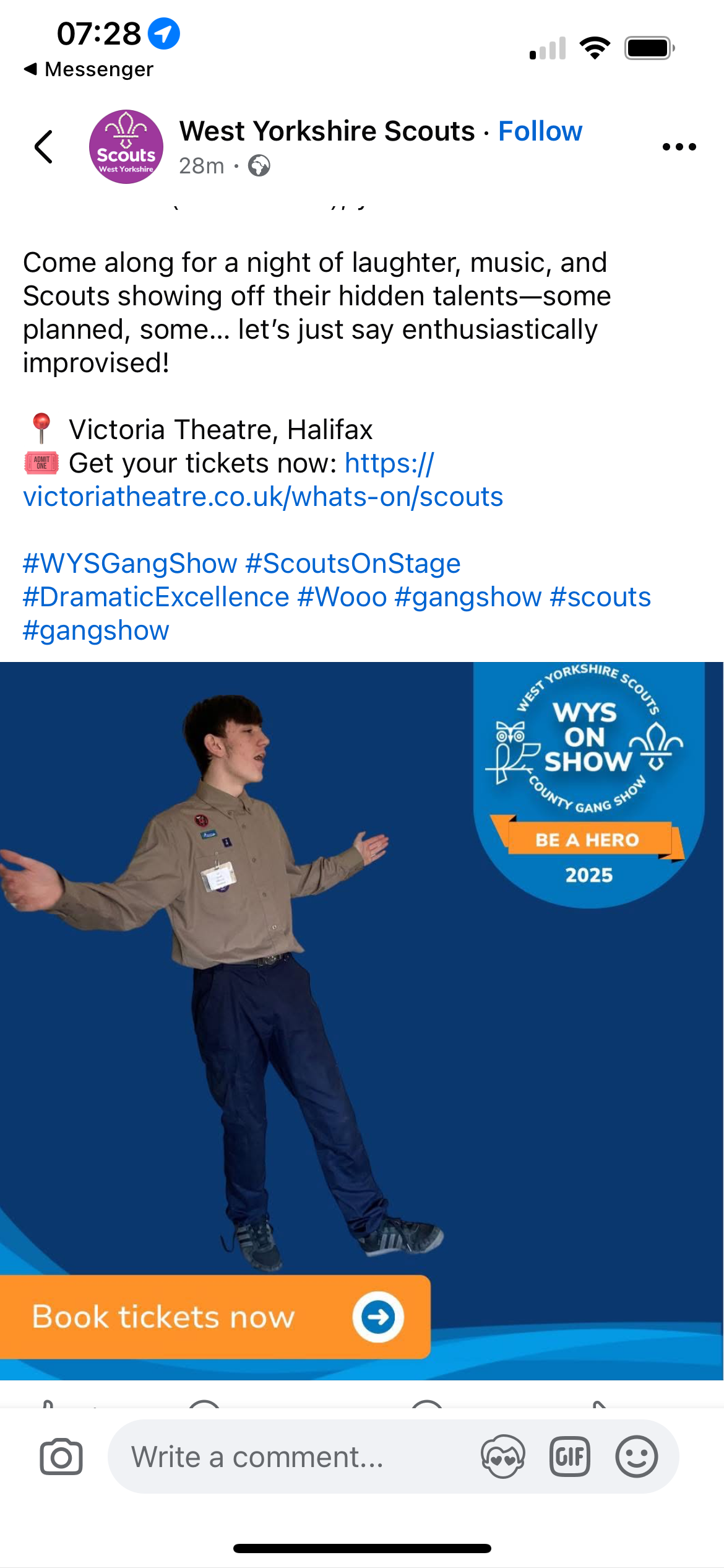 World Scout Jamboree Poland 2027 Noah campaign photo, 2 of 7