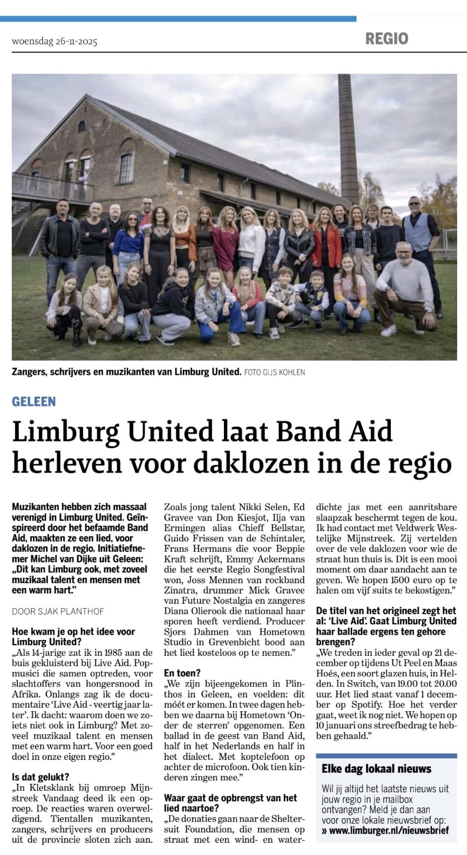 Sheltersuit - Limburg United campaign photo, 4 of 7