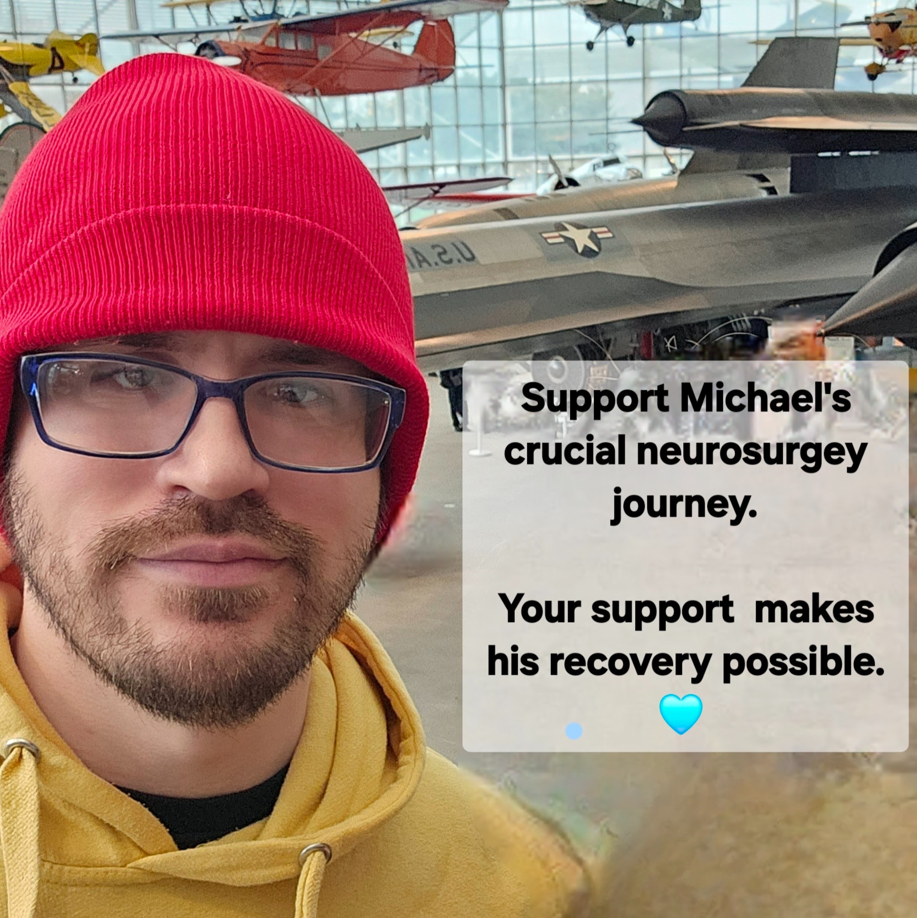 Support Michael's Crucial Neurosurgery Journey campaign photo, 2 of 7