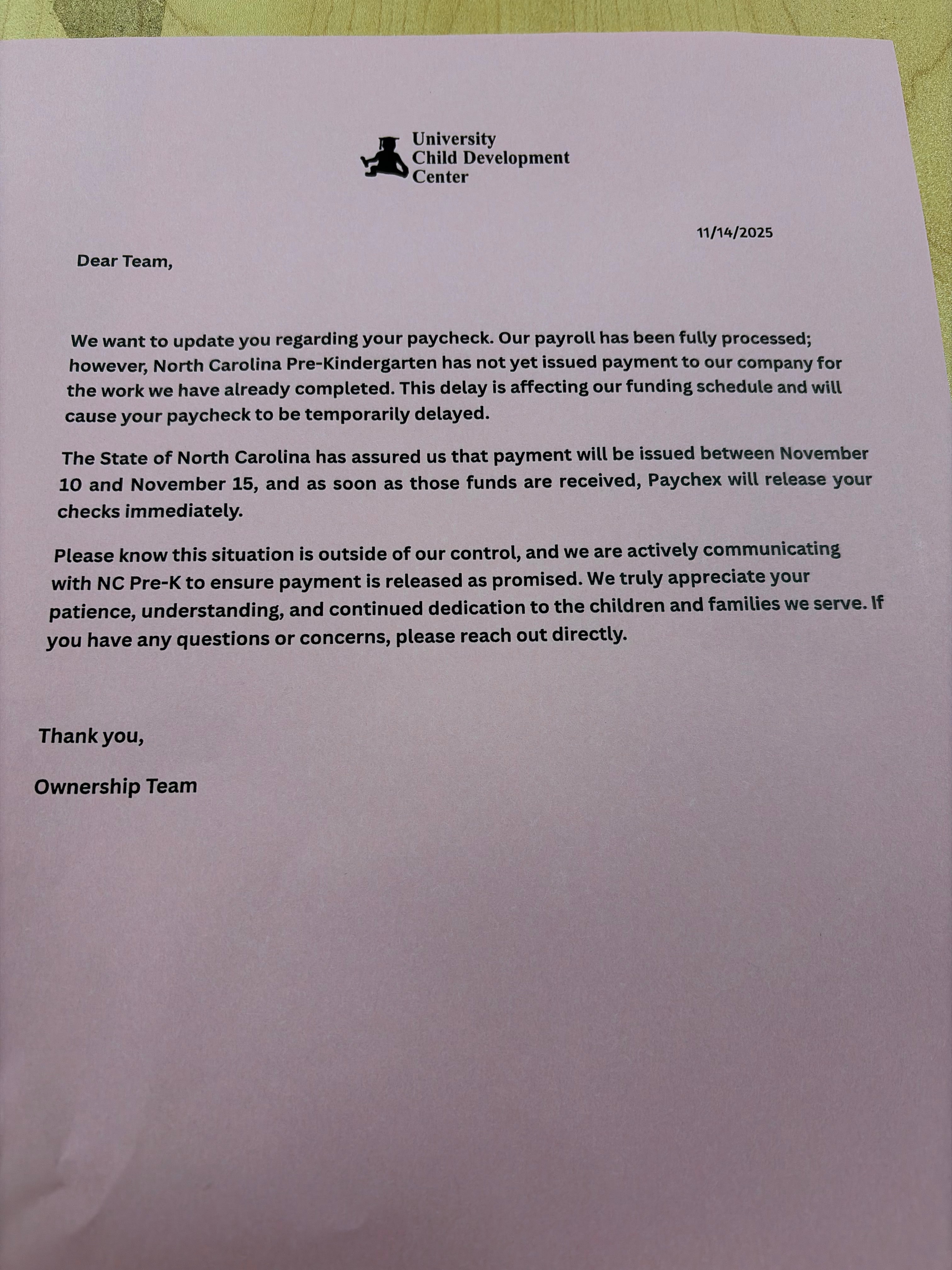 Support a Teacher Facing Withheld Pay campaign photo, 4 of 8