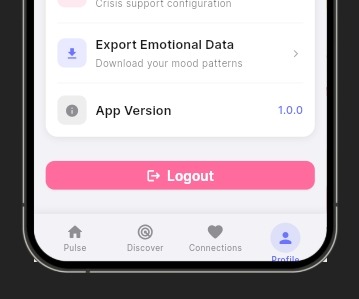 Back VibeSync – Real Emotional Connection app campaign photo, 2 of 8