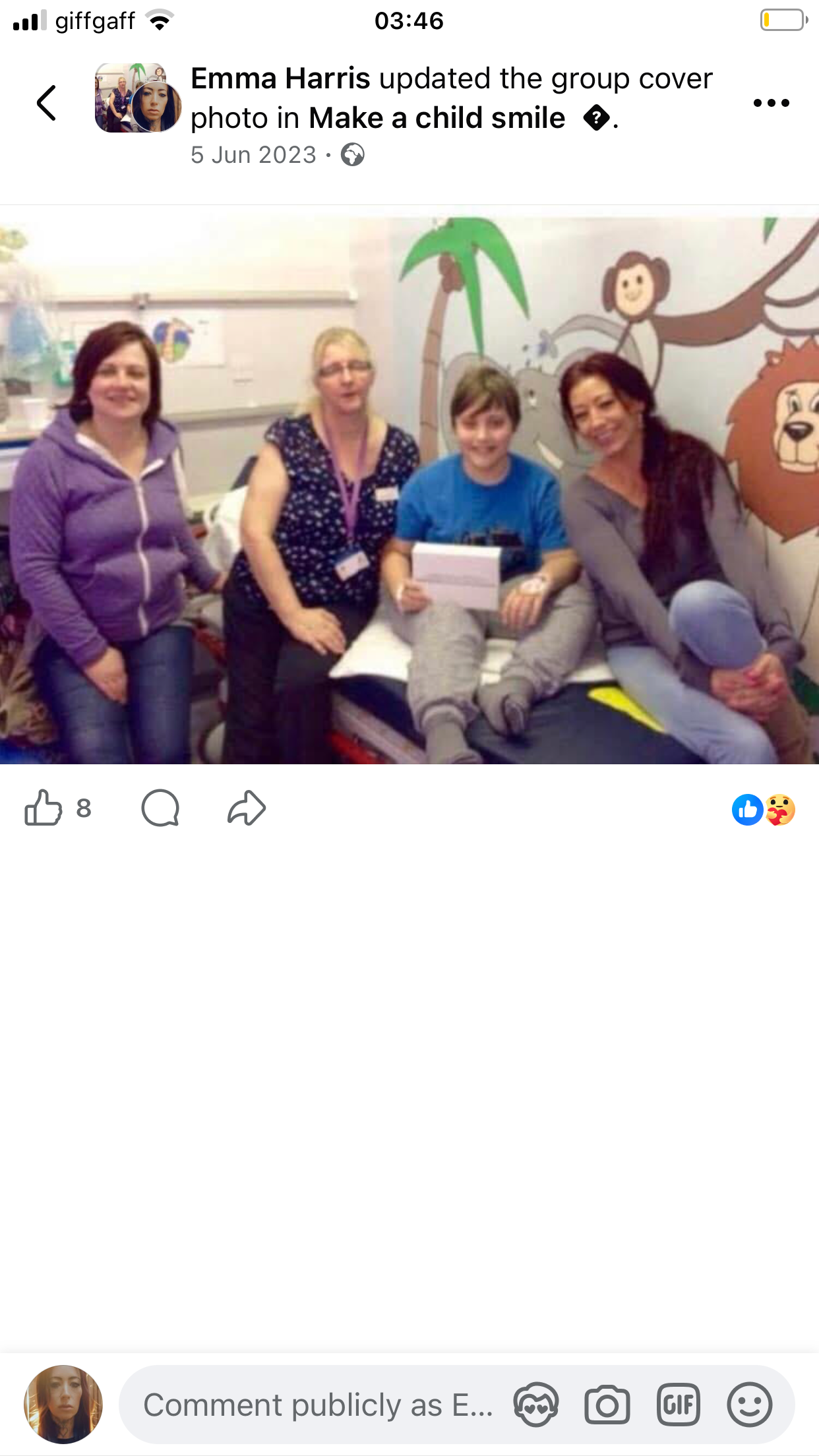Make a child smile campaign photo, 4 of 5