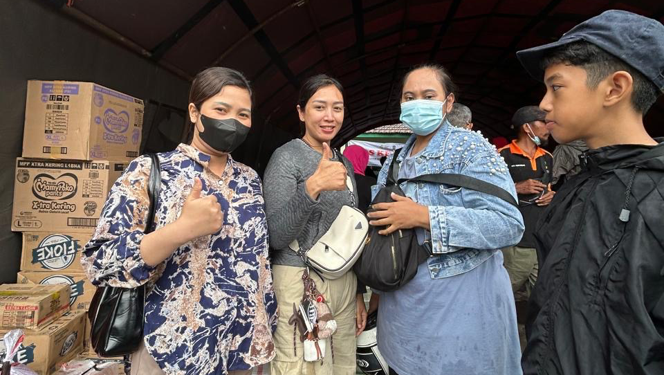 Emergency Support for Villages Near the Indonesia Volcano photo