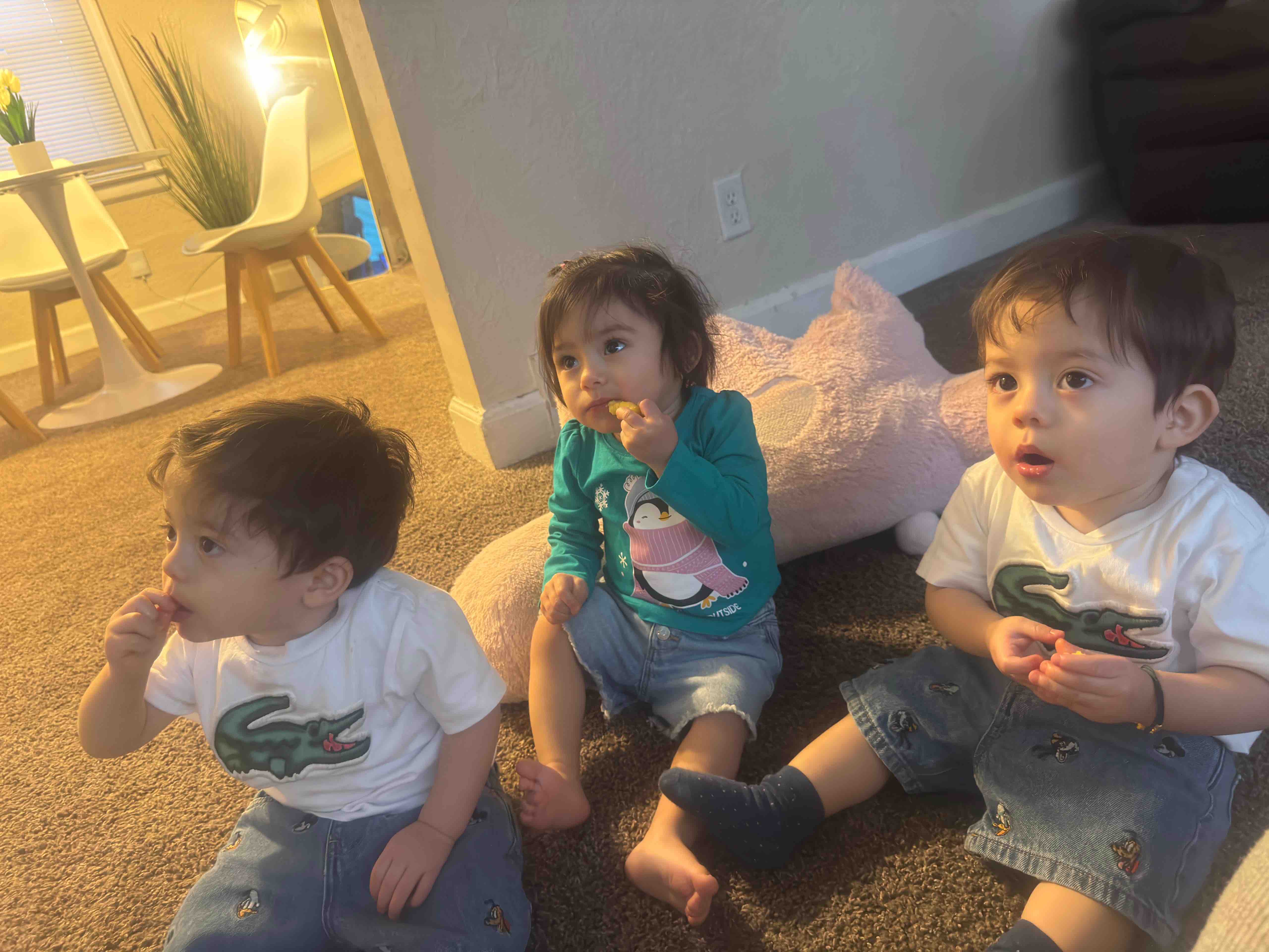 Mother of triplets in Detroit campaign photo, 2 of 8
