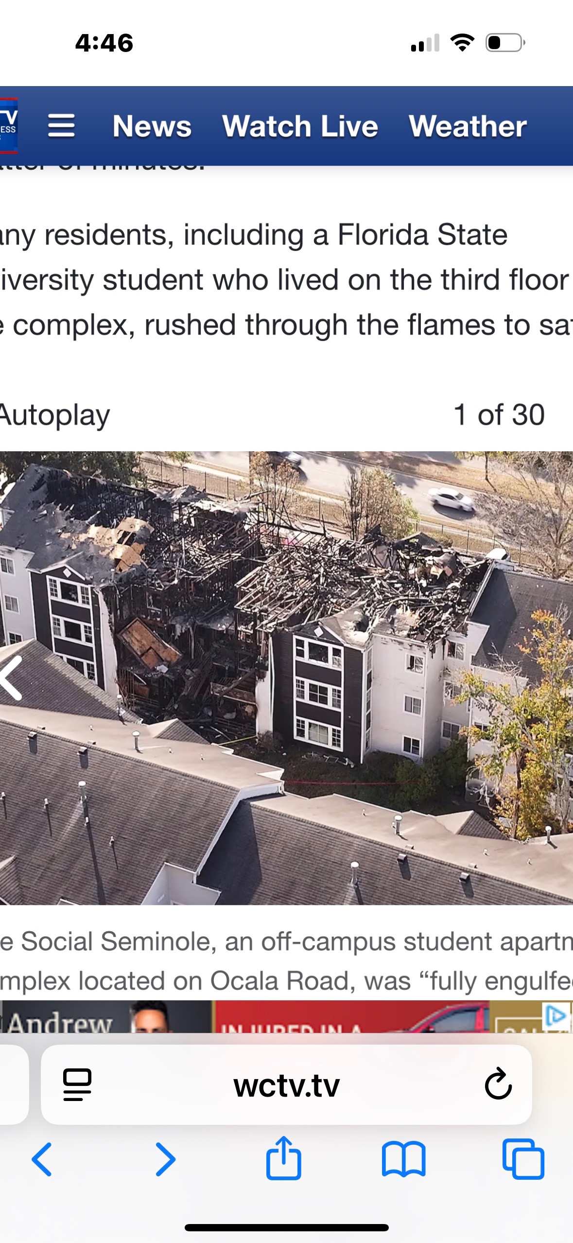 Support FAMU student Darrius Taylor after devastating fire. campaign photo, 7 of 8
