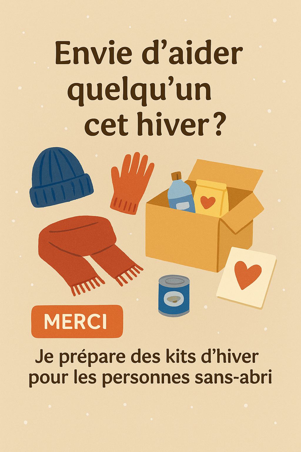 Aide aux sans-abris campaign photo, 2 of 4