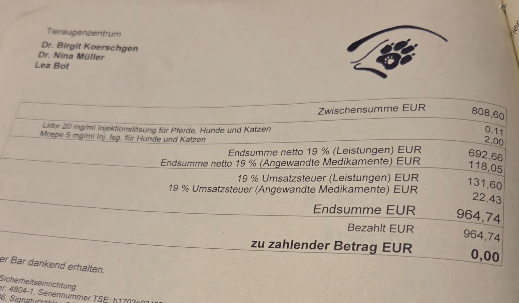 Geld für Braves Augen-Op wegen einem Glaukom. campaign photo, 6 of 8