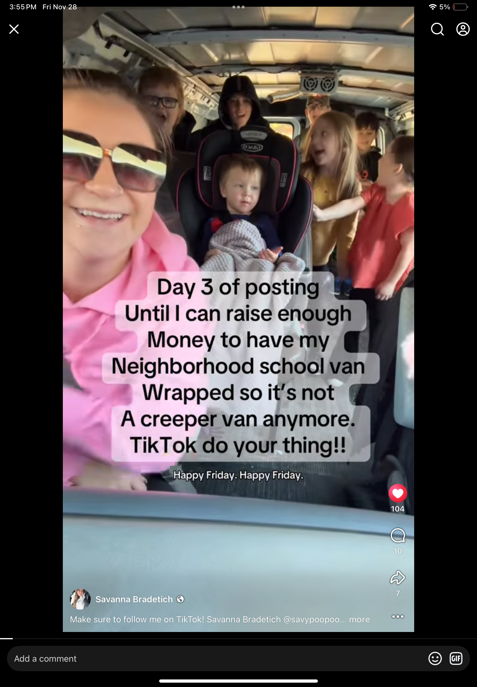 Help Savanna Transform the Creeper Van campaign photo, 2 of 5