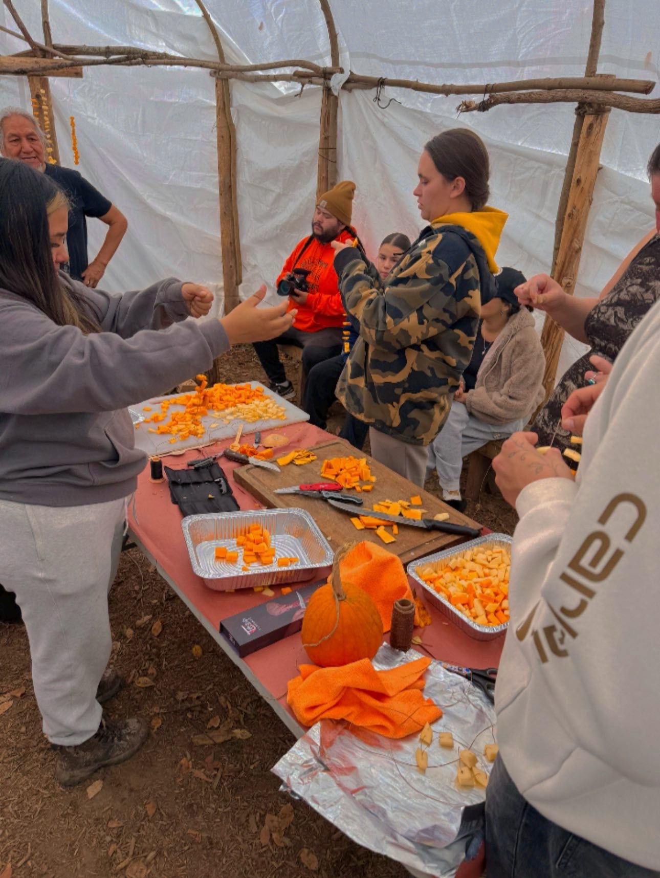 Tsi’twatahsáoha’ ~ “Where it begins” Language House campaign photo, 2 of 8