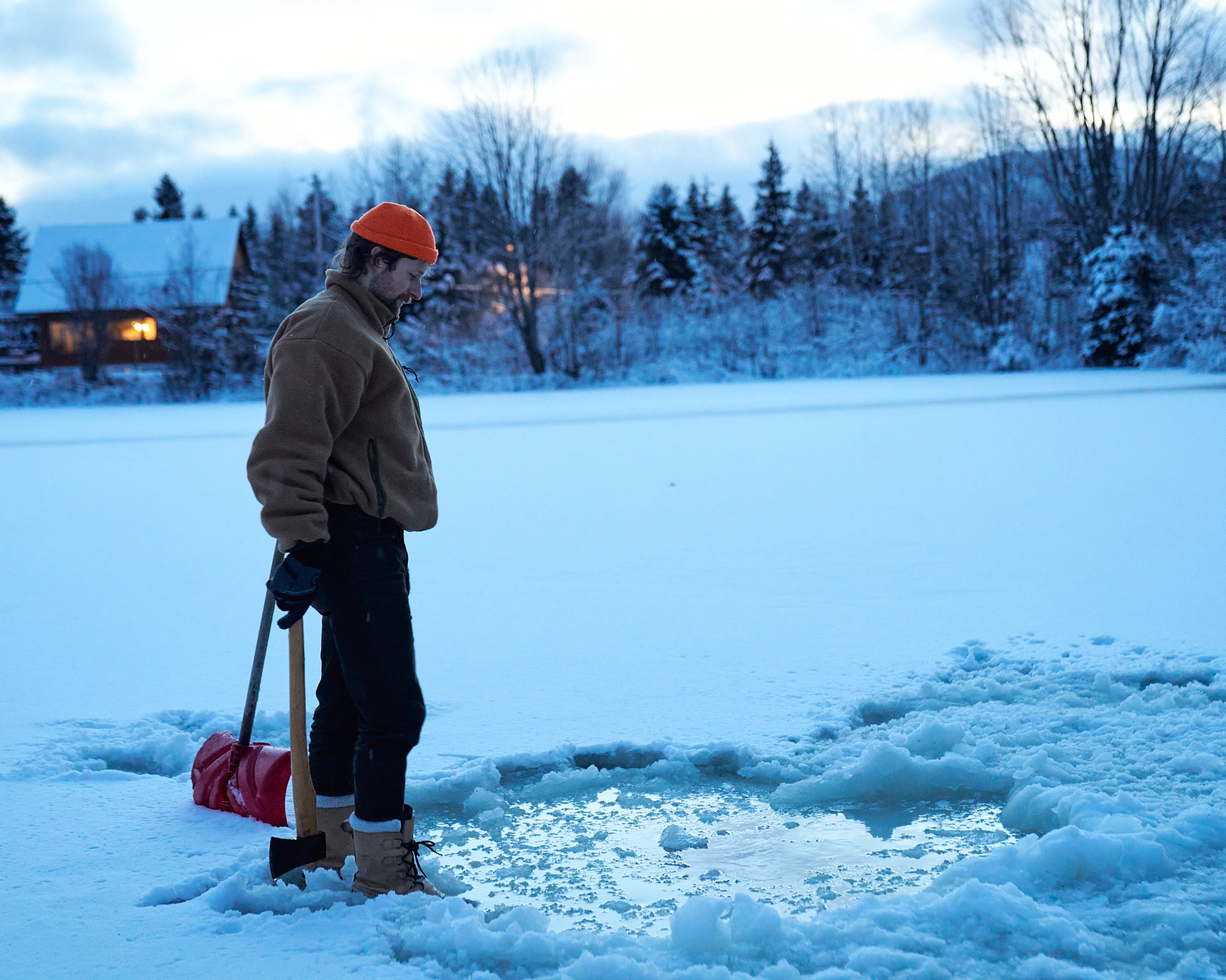Bravons le froid ensemble pour CERVO campaign photo, 6 of 7