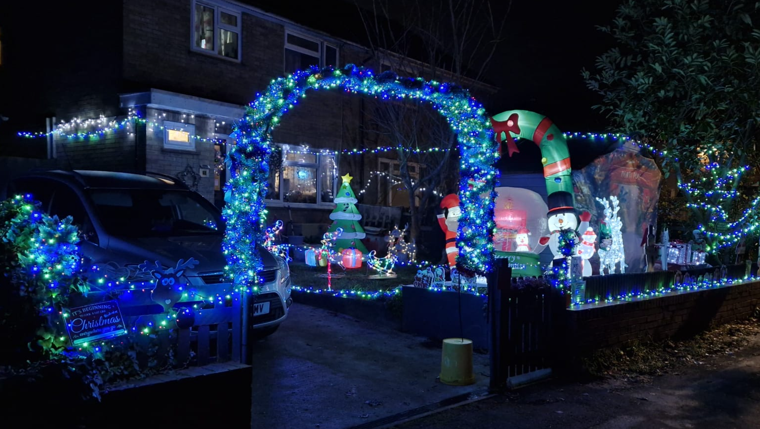 Christmas Lights Display fundraiser photo