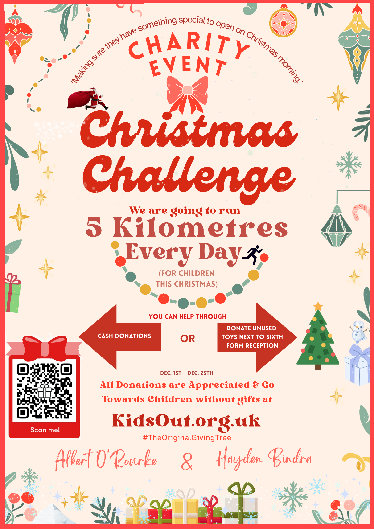 5 km Run Everyday for KidsOut (Christmas Charity) campaign photo, 2 of 7