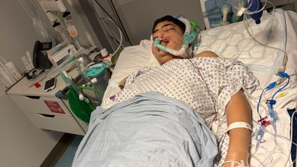 Help Majd Recover from Devastating War Injuries photo