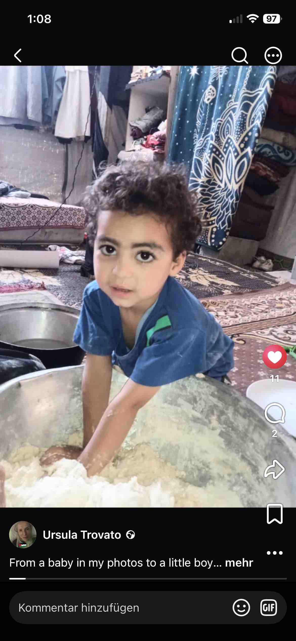 Help little Sanad Survive the Humanitarian Crisis campaign photo, 8 of 13