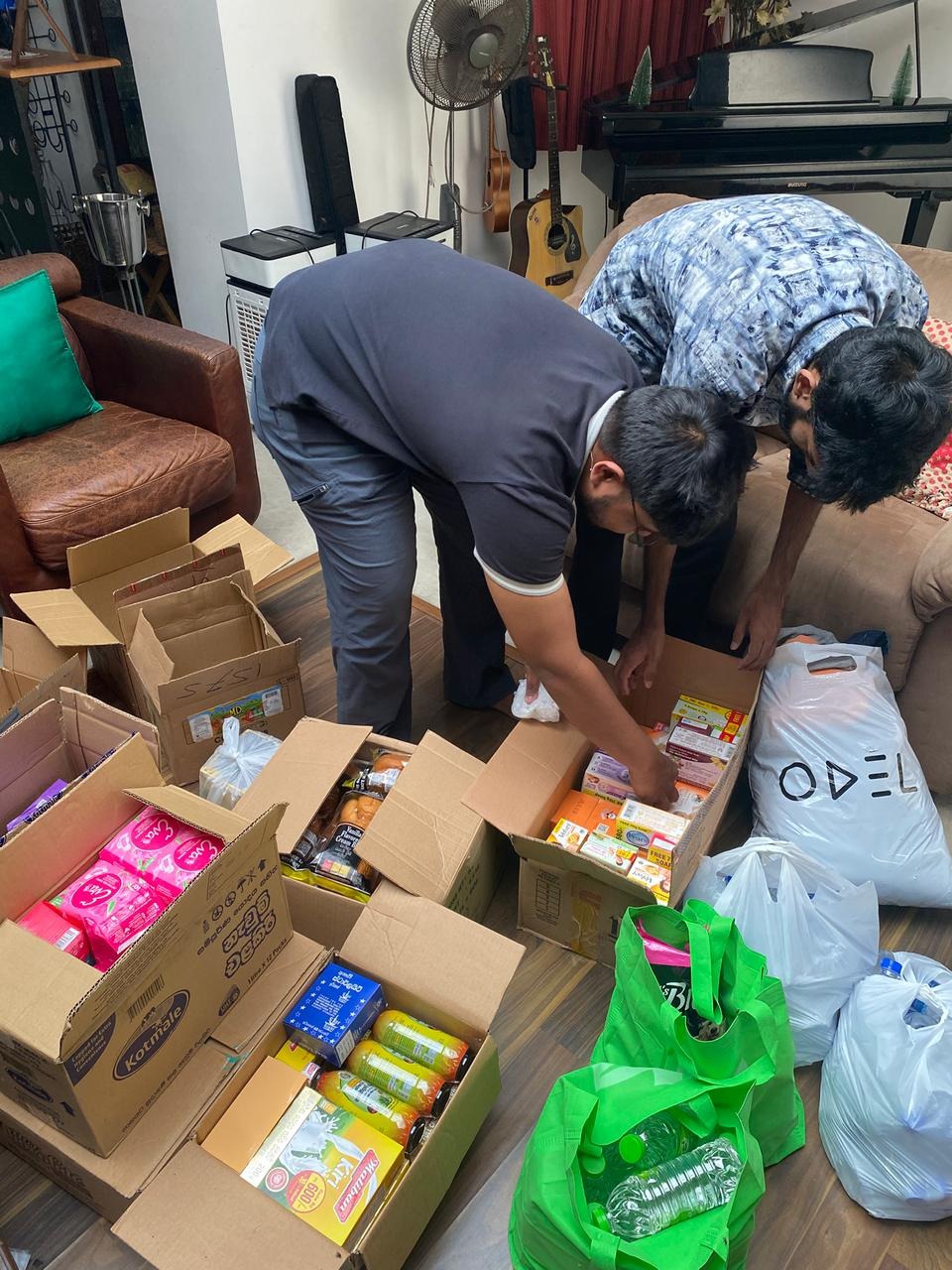 Flood victims of Cyclone Ditwah in Sri Lanka campaign photo, 4 of 6