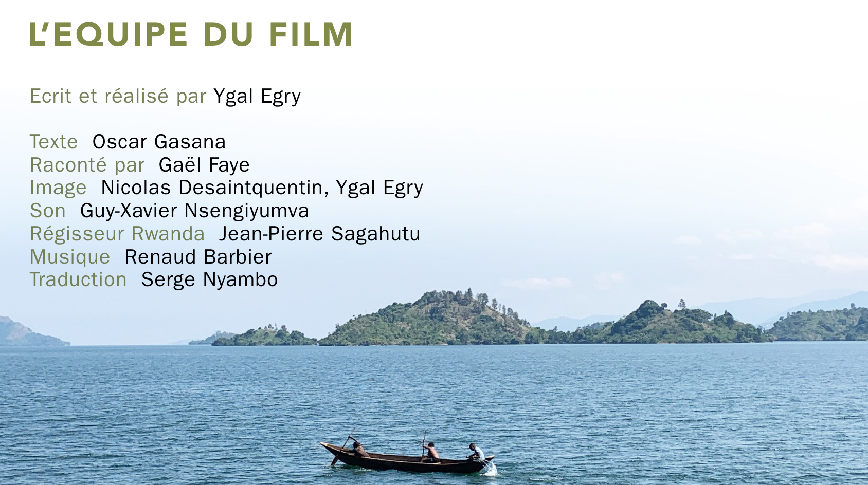 Finaliser le Film doc  "Bisesero La résistance des collines" campaign photo, 5 of 7