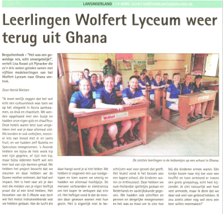 sponsor voor vrijwilligerswerk in Ghana! campaign photo, 5 of 7
