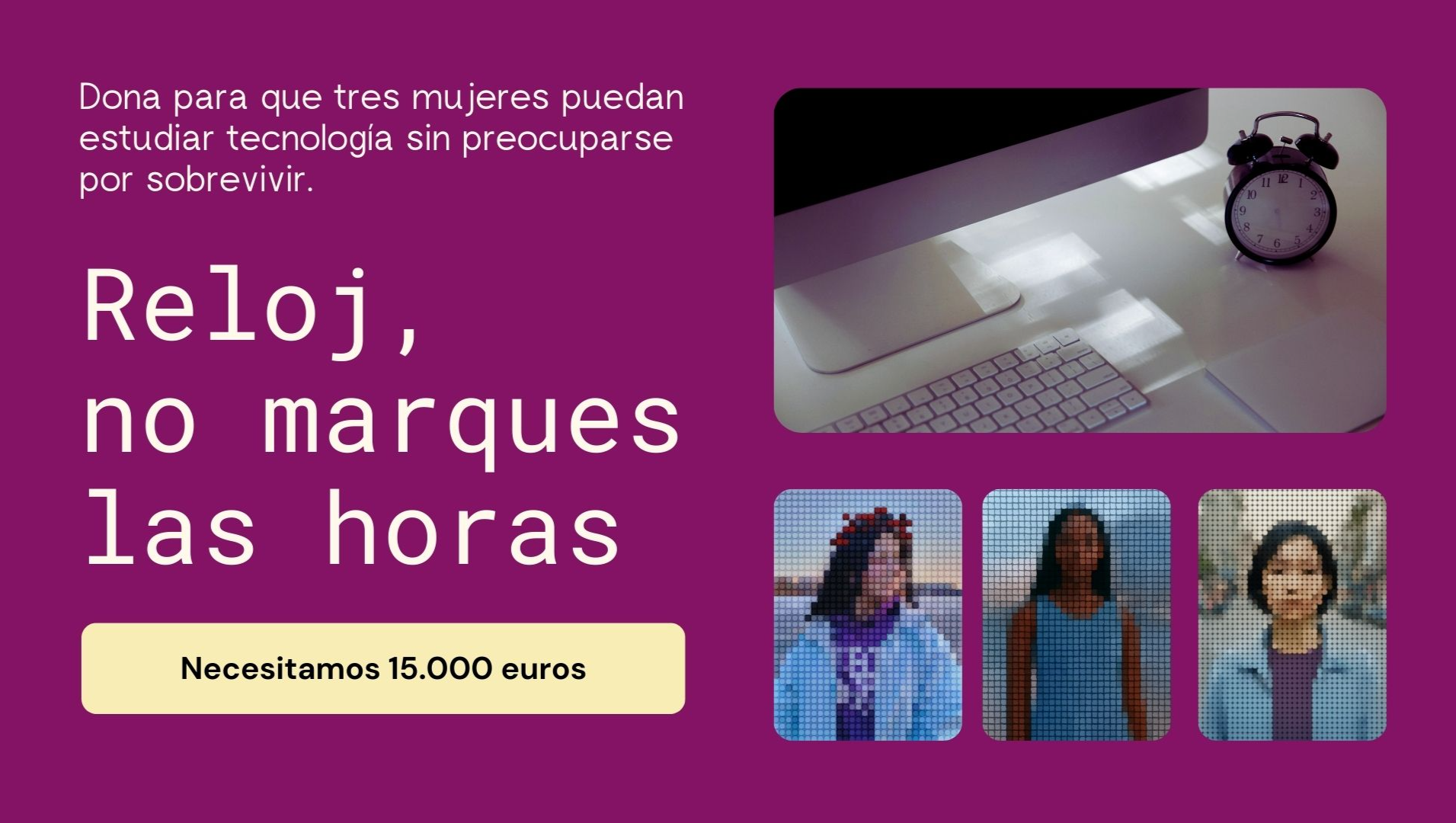 Dona para que tres mujeres puedan estudiar tecnología pinned link photo