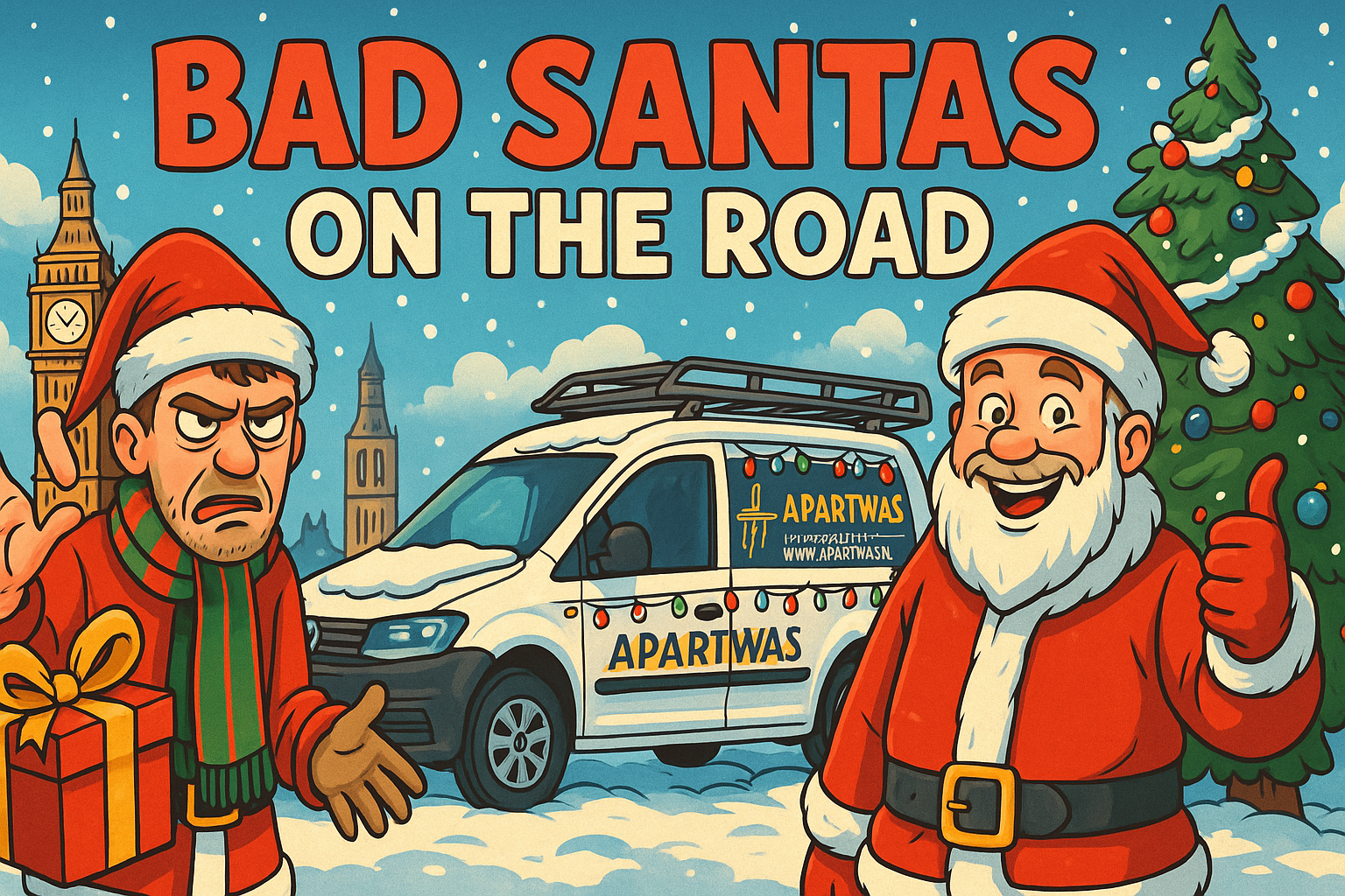 Doneer om te helpen: Bad Santas On The Road campaign photo, 4 of 6