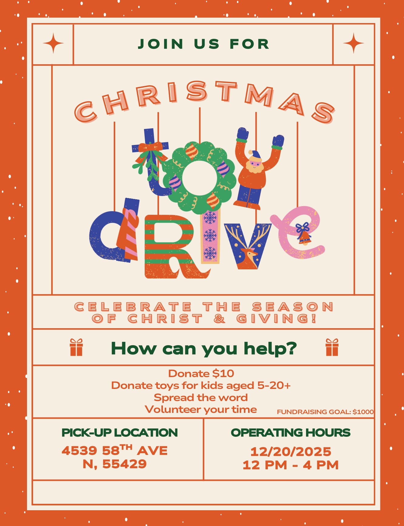 Bring Holiday Joy to Kids: Support Autumn's Toy Drive campaign photo, 2 of 4