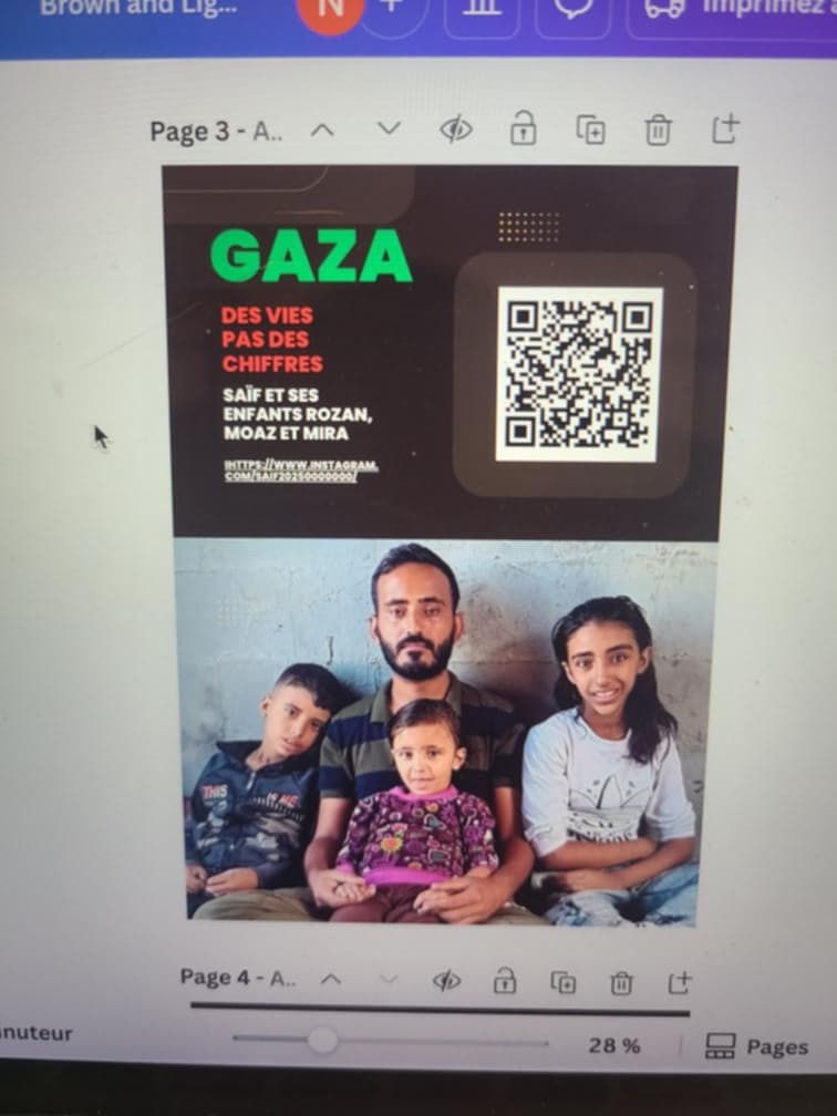 Foto della campagna Support Saif's Children in Gaza Crisis, 6 di 7