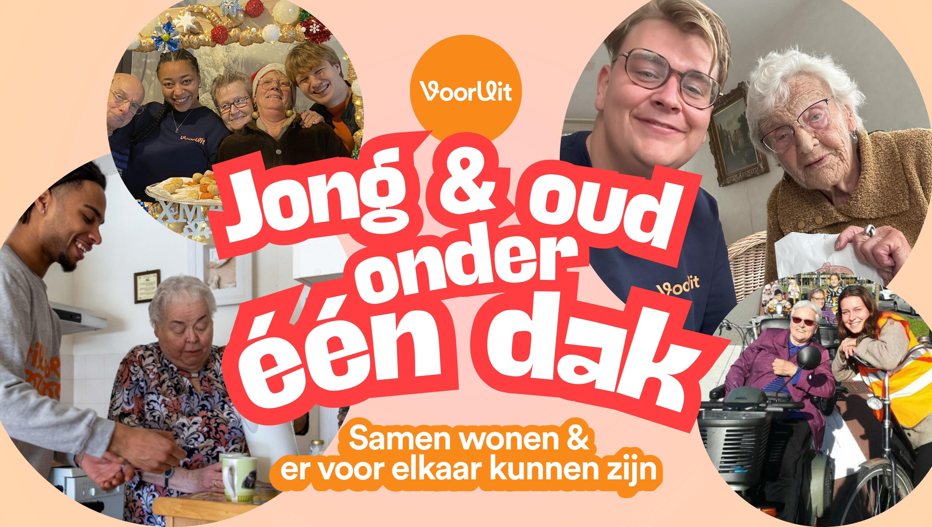 Jong en oud onder één dak, om er voor elkaar te kunnen zijn photo